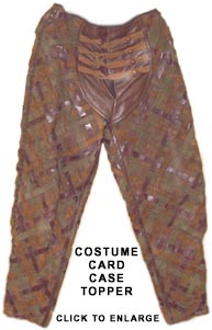 Hercules pants used for the case topper card