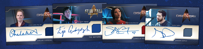 Autograph relic card samples