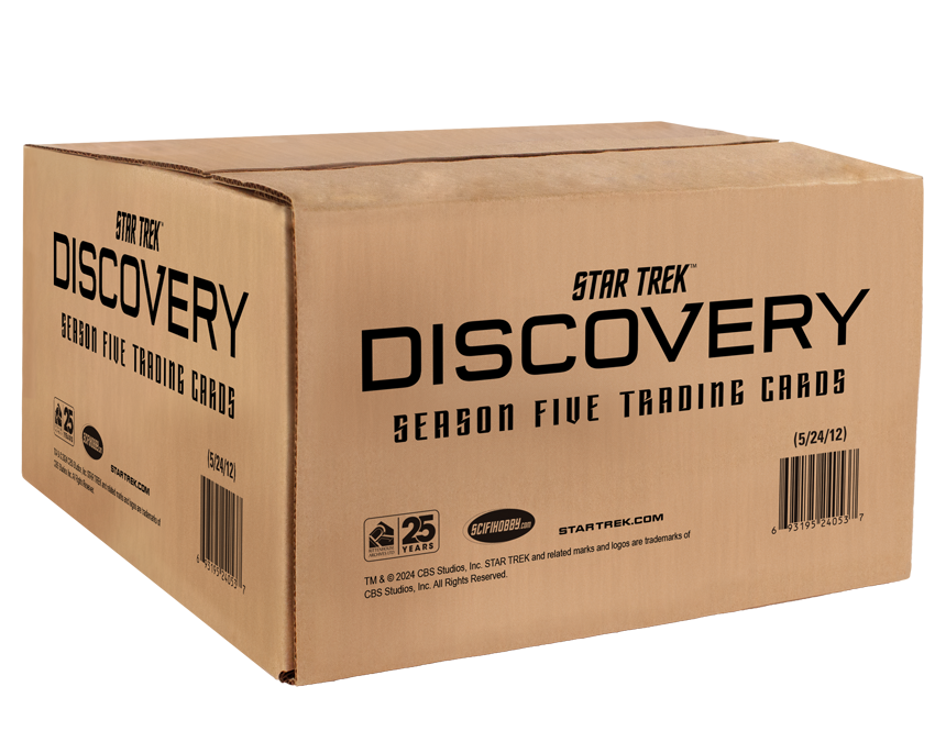 2024 Star Trek Discovery Season 5 Case of Cards (12 Boxes)