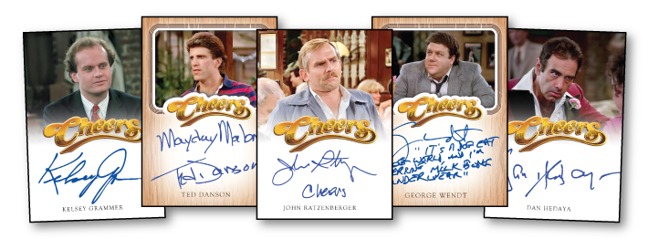 Cheers Autograph Cards