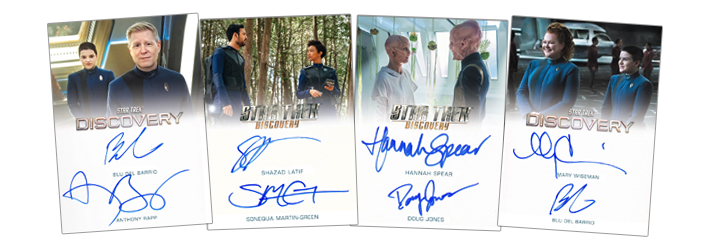 Dual autograph cards