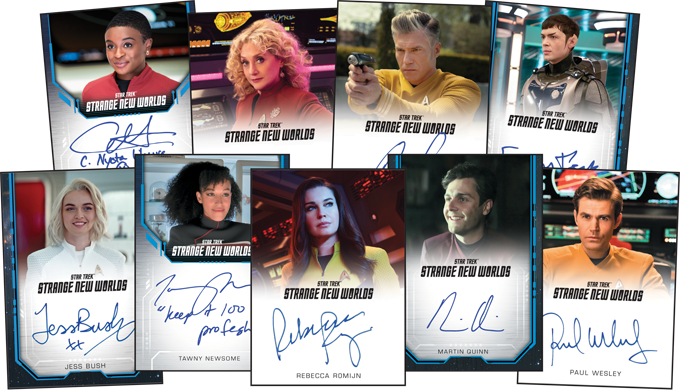 Sample Autograph Cards