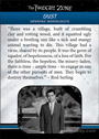 Twilight Zone - Rod Serling Edition Trading Cards