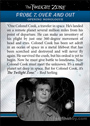 Twilight Zone - Rod Serling Edition Trading Cards